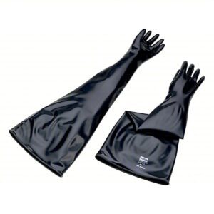 PIP North 15Mil, 10" Port Ambidextrous Butyl Glovebox Glove - 32"
