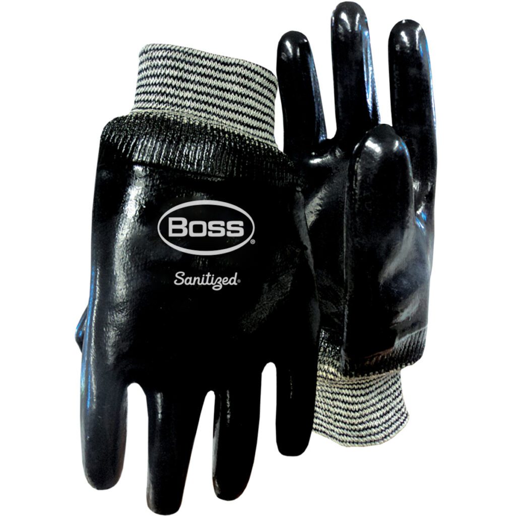 PIP Chemguard+™ Black Heavyweight Neoprene with Interlock Liner and Smooth Grip