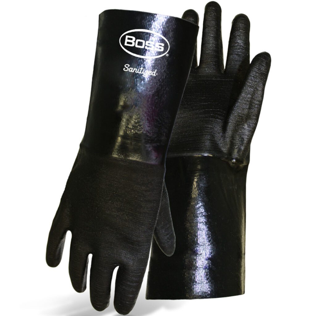 PIP® Chemguard+™ 14" Long Heavyweight Neoprene with Interlock Lined and Crinkle Grip