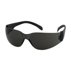 PIP Bouton® Optical Zenon Z12™ Rimless Safety Glasses with Black Temple, Gray Lens and Anti-Scratch / Anti-Fog Coating