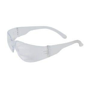 PIP Bouton® Optical Zenon Z11sm™ Rimless Safety Glasses with Clear Temple, Clear Lens and Anti-Scratch / Anti-Fog Coating
