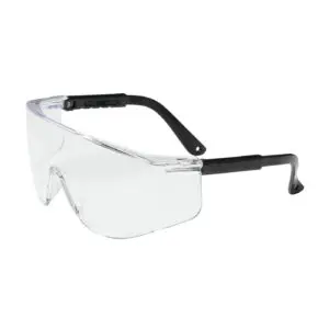 PIP Bouton® Optical Zenon Z28™ OTG Rimless Safety Glasses with Black Temple, Clear Lens and Anti-Scratch Coating
