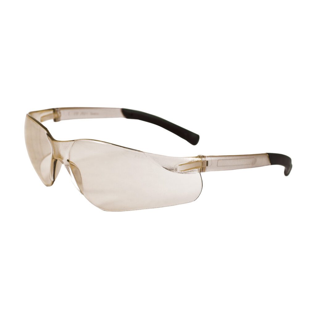 PIP Bouton® Optical Zenon Z13™ Rimless Safety Glasses with Clear Temple, I/O Lens and Anti-Scratch Coating