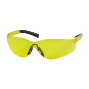PIP Zenon Z14SN™ Rimless Safety Glasses with Amber Temple, Amber Lens and Anti-Scratch / Anti-Fog Coating