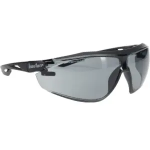 PIP Bouton® Optical ECO Series™ Bio-Based Full Frame Safety Glasses with Black Frame, Gray Lens and Anti-Scratch / FogLess® 3Sixty™ Coating