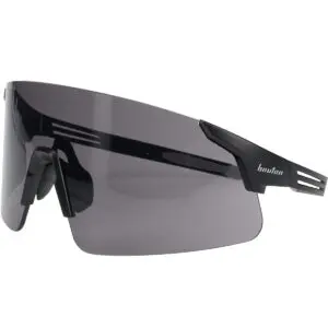 PIP Bouton® Optical Site Boss Enhanced Coverage Frameless Safety Glasses, with Black Temples and Gray FogLess® 3Sixty™ Lens Coating