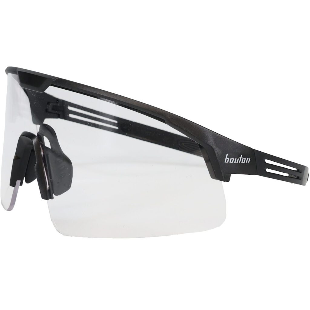 PIP Bouton® Optical Site Boss Enhanced Coverage Half-Frame Safety Glasses, with Black Frame and Clear FogLess® 3Sixty™ Lens Coating