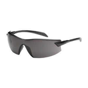 PIP Bouton® Optical Radar™ Rimless Safety Glasses with Gray Temple, Gray Lens and Anti-Scratch / Anti-Fog Coating