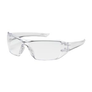PIP Bouton® Optical Captain™ Rimless Safety Glasses with Clear Temple, Clear Lens and Anti-Scratch / Anti-Fog Coating