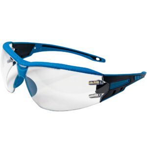 PIP Bouton® Optical Captain™ Metal Detectable Rimless Safety Glasses with Clear Lens and Anti-Scratch / Fogless® 3Sixty™ Coating