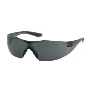 PIP Bouton® Optical Pulse™ Rimless Safety Glasses with Gray Temple, Gray Lens and Anti-Scratch / Anti-Fog Coating