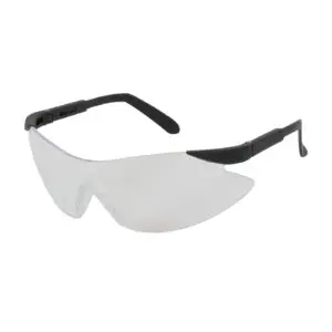 PIP Bouton® Optical Wilco™ Rimless Safety Glasses with Black Temple, Clear Lens and Anti-Scratch / Anti-Fog Coating