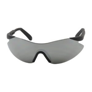 PIP Bouton® Optical Wilco™ Rimless Safety Glasses with Black Temple, Silver Mirror Lens and Anti-Scratch Coating