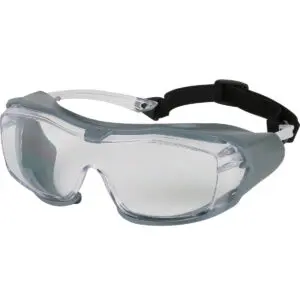 PIP Bouton® Optical OverSeal™ OTG Safety Glasses with Rubber Gasket, Headband, Clear Lens and Fogless® 3Sixty™ Coating