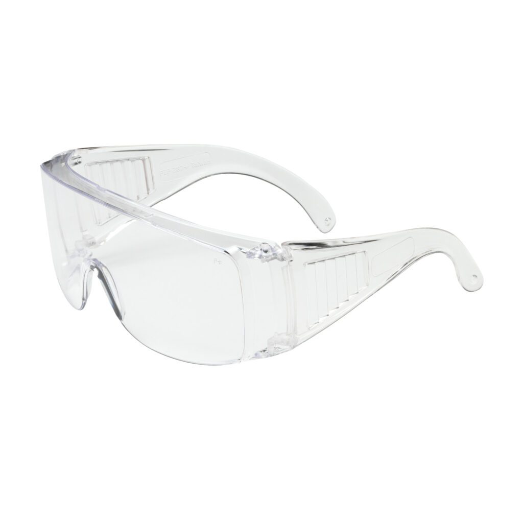 PIP Bouton® Optical The Scout™ OTG Rimless Safety Glasses with Clear Temple and Clear Lens