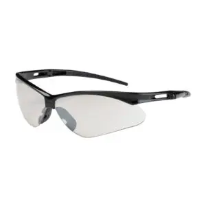 PIP Bouton® Optical Anser™ Semi-Rimless Safety Glasses with Black Frame, I/O Lens and Anti-Scratch Coating