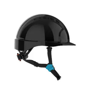 PIP JSP® Evolution® Deluxe 6252 Vented, Cap Style Safety Helmet with HDPE Shell, 4-Point Chinstrap, 6-Point Suspension and Wheel Ratchet Adjustment