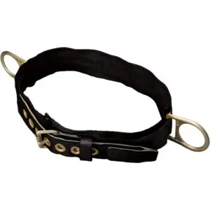 PIP Miller® Double D‑Ring Body Belt With 3" Back Pad