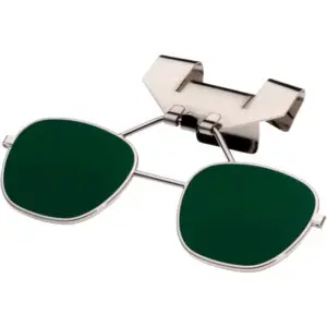PIP UVEX® 880 Series Green Shade 6 Lens, Polycarbonate Hard Hat Klip Lift