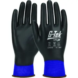 PIP G-Tek® VR-X™ Seamless Knit Nylon Glove with Polyurethane Advanced Barrier Protection Coating on Full Hand – Touchscreen