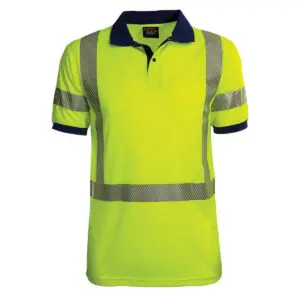 PIP Reflective Apparel™ ANSI Type R Class 3 Short Sleeve Polo Shirt with 3M™ Scotchlite™ Comfort Trim
