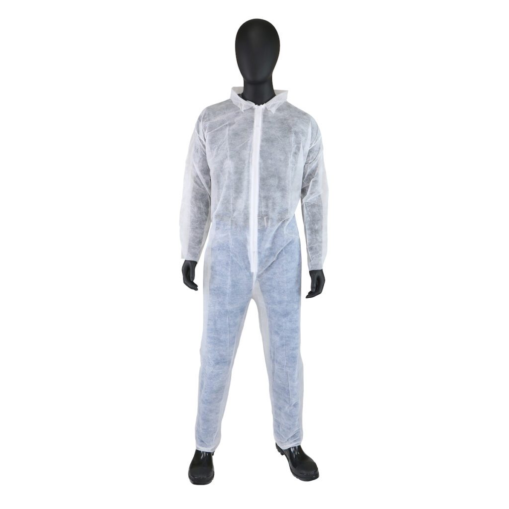 PIP® Standard Weight 20GSM SBP Coverall-Elastic Wrist & Ankles