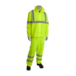 PIP® Viz™ ANSI Type R Class 3 Two-Piece Value Rainsuit Set