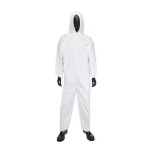 PIP Posi-Wear® BA™ PosiWear BA Coverall With Hood & Boot, 58 gsm