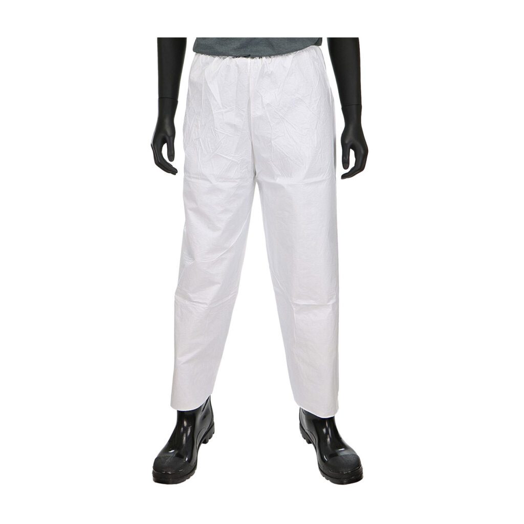 PIP Posi-Wear® BA™ PosiWear BA Microporous White Pant, 58 gsm