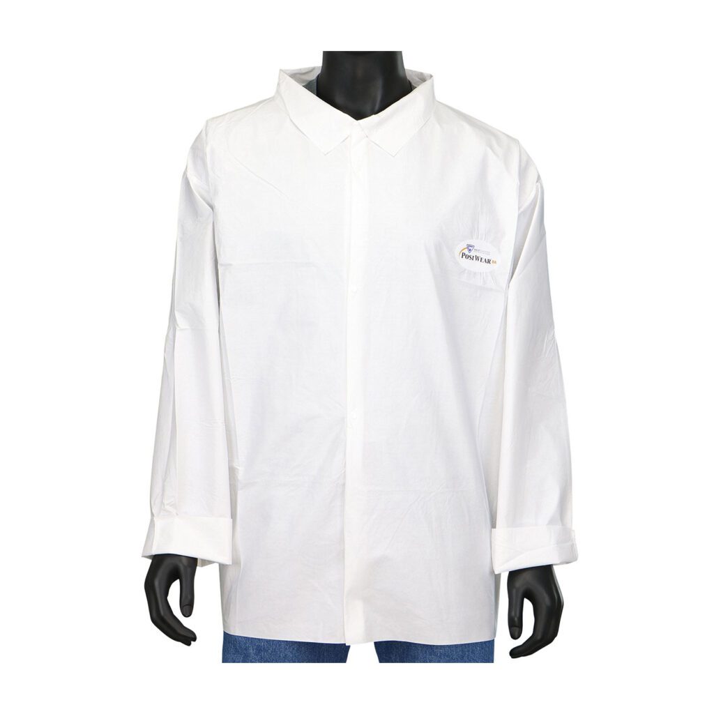 PIP Posi-Wear® BA™ PosiWear BA Microporous White Shirt 58 gsm