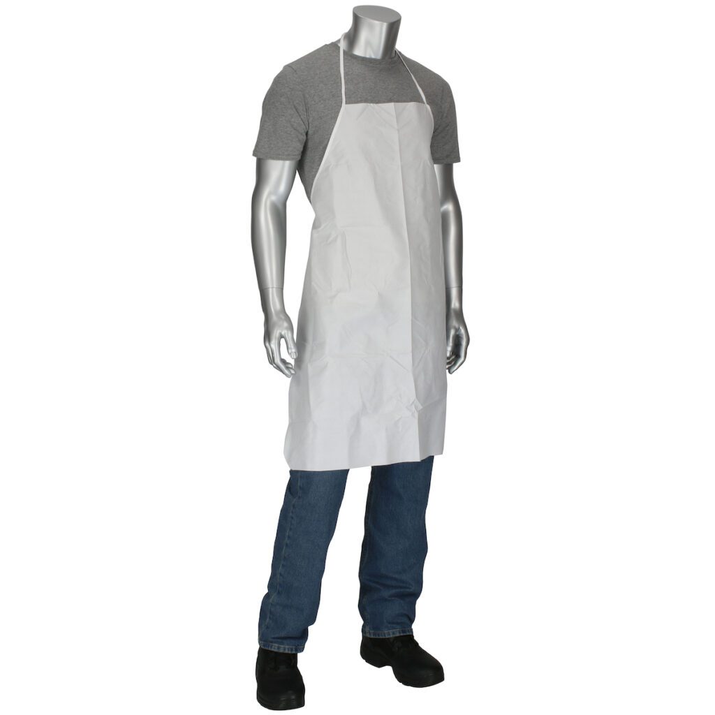 PIP Posi-Wear® BA™ Posi-Wear BA White Apron 28 X 36 58 gsm