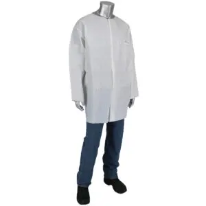 PIP Posi-Wear® UB™ PosiWear UB - Lab Coat with No Pockets 56 gsm