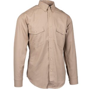 PIP® AR/FR Dual-Certified Ripstop Long Sleeve Work Shirt - 9 cal/cm2