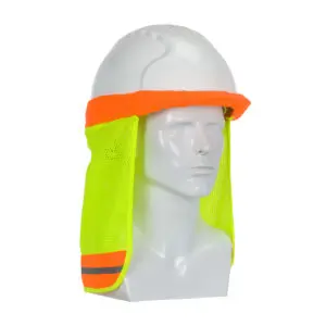 PIP® FR Treated Hi-Vis Hard Hat Neck Shade