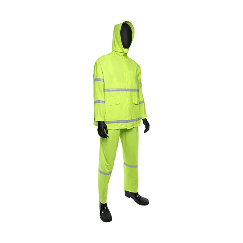 PIP® Viz™ ANSI Type O Class 1 Three-Piece Rainsuit - 0.35mm