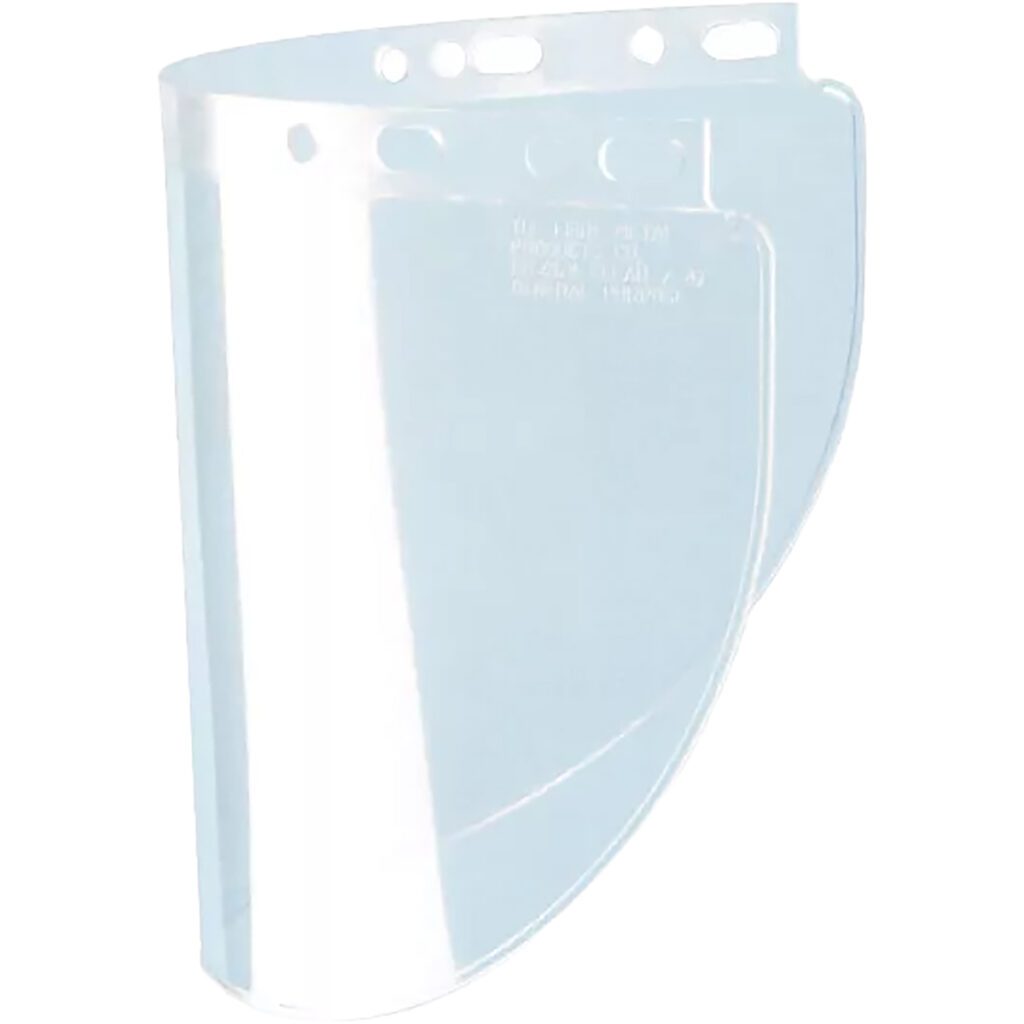 PIP Fibre-Metal® Universal Fit Propionate Safety Visor - Clear - .060" Thickness