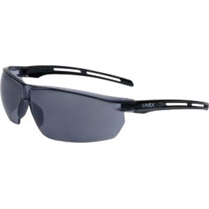 PIP UVEX® Tirade™ Rimless Safety Glasses with Foam Padding, Gray Lens and Anti-Fog Coating