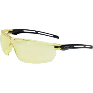 PIP UVEX® Tirade™ Rimless Safety Glasses with Foam Padding, Amber Lens and Anti-Fog Coating