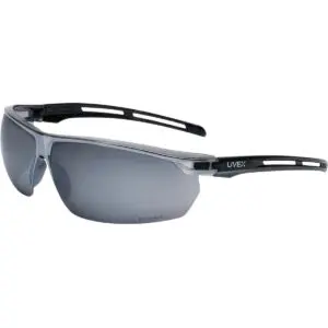 PIP UVEX® Tirade™ Rimless Safety Glasses with Foam Padding, Silver Mirror Lens and Anti-Fog Coating