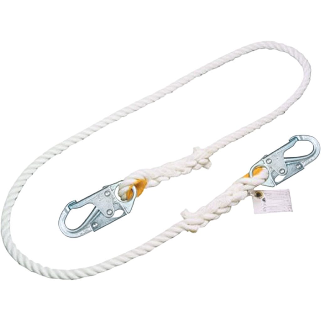 PIP Miller® Titan™ II Positioning and Restraint Web Lanyard with Steel Locking Snap Hooks