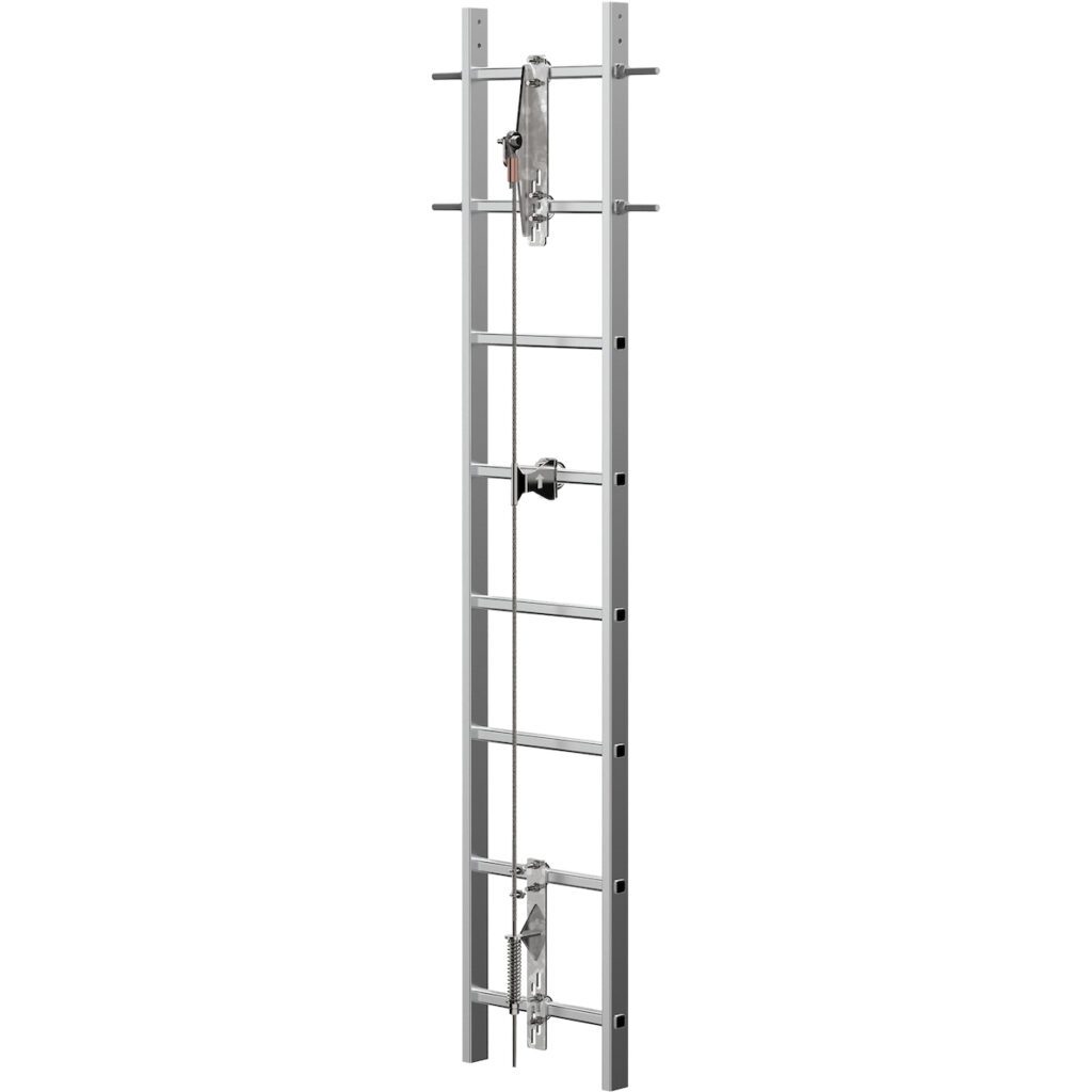 PIP Miller® VI-Go® Fall Protection Kit - Vi-Go Vertical Ladder Systems - Galvanized Steel