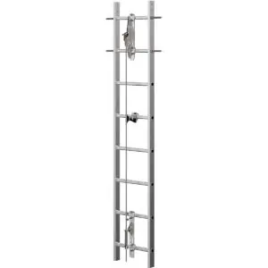 PIP Miller® VI-Go® Fall Protection Kit - Vi-Go Vertical Ladder Systems - Galvanized Steel