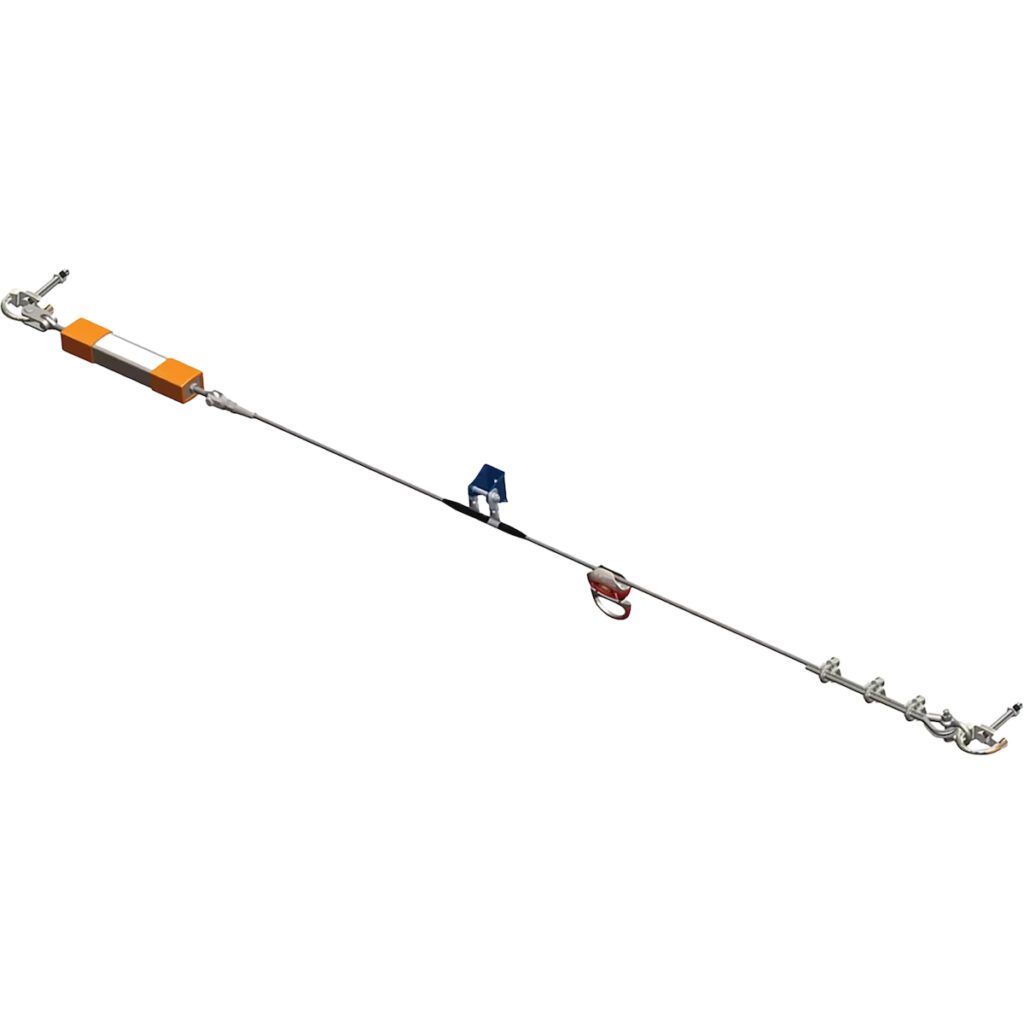 PIP Miller® Xenon™ Permanent Horizontal Lifeline Kits - shuttle sold separatly