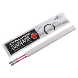 Cyalume Technologies 7.5 Inch Red Flexible Light Sticks (Pack of 36)