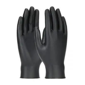 PIP Grippaz™ Skins Extended Use Ambidextrous Nitrile Glove with Textured Fish Scale Grip - 6 Mil