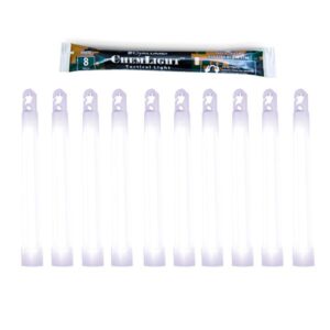 Cyalume Technologies Hi White Cyalume Light Sticks (Case of 10)