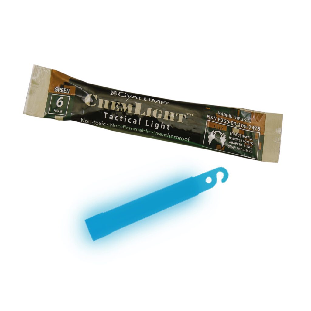 Cyalume Technologies Blue 4 Inch Chemlights (Case of 100)