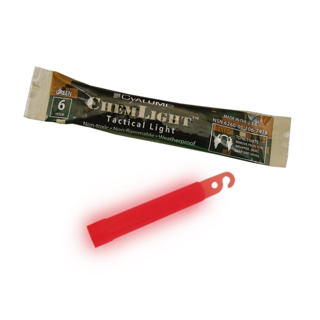 Cyalume Technologies Red 4 Inch Chemlights