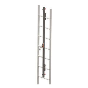 PIP Miller® GlideLoc® Vertical Height Access Ladder System Kit, Galvanized Steel, 20 Feet