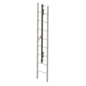 PIP Miller® GlideLoc® Vertical Height Access Ladder System Kit, Stainless Steel, 30 Feet